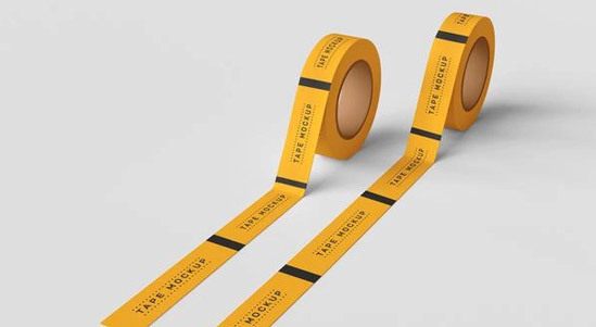 不幹膠、卷筒标(biao)